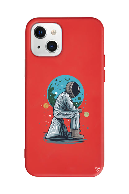 Forever Alone Lansman Model İçi Kadife Silikon Telefon Kılıfı – Plus Serisine Özel