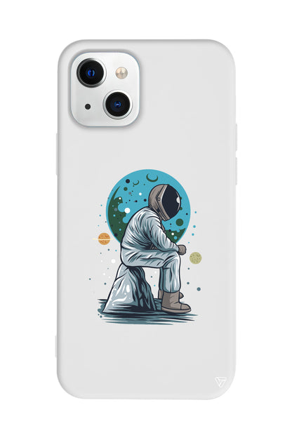 Forever Alone Lansman Model İçi Kadife Silikon Telefon Kılıfı