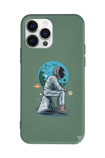 Forever Alone Lansman Model İçi Kadife Silikon Telefon Kılıfı