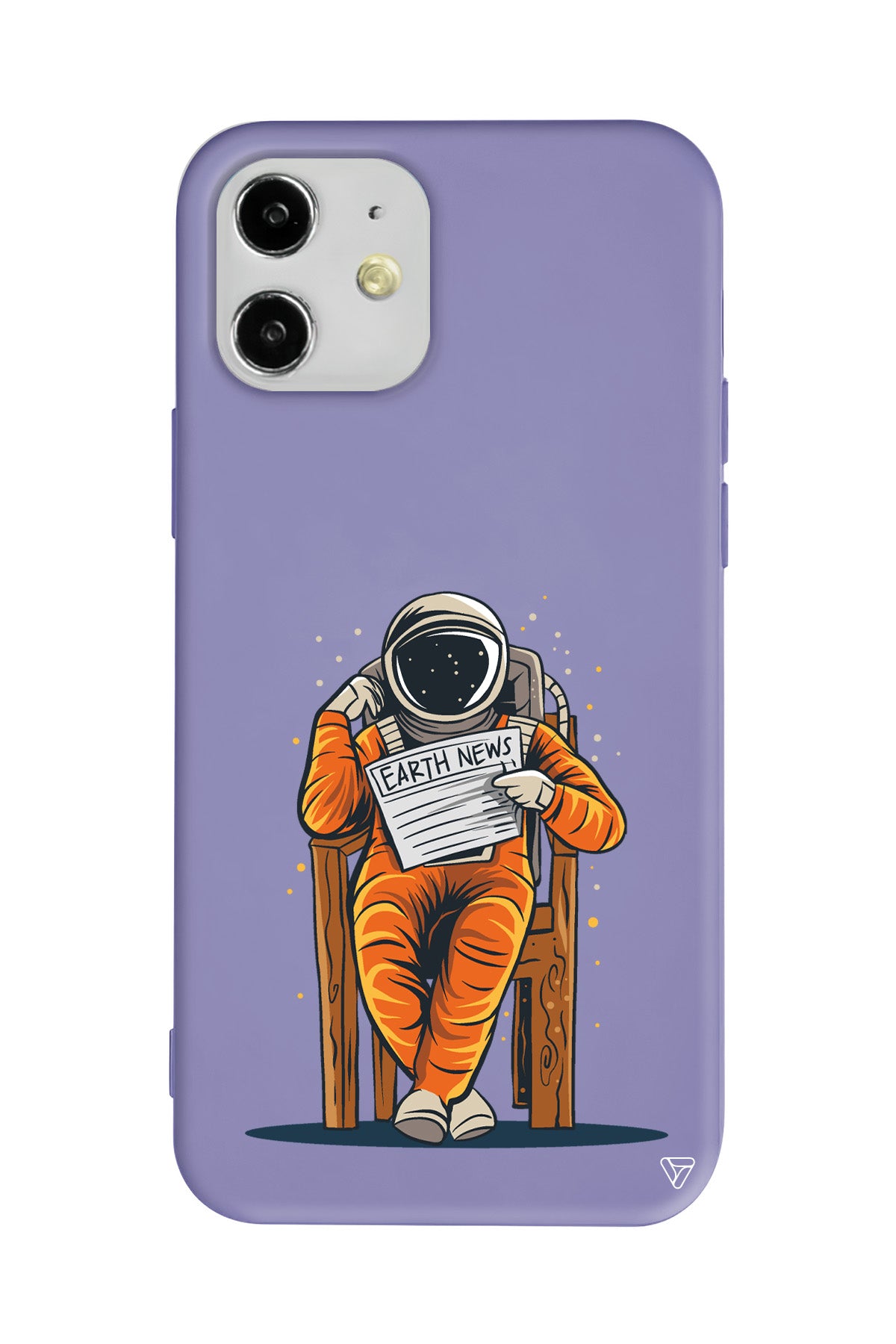 Earth News Lansman Model İçi Kadife Silikon Telefon Kılıfı