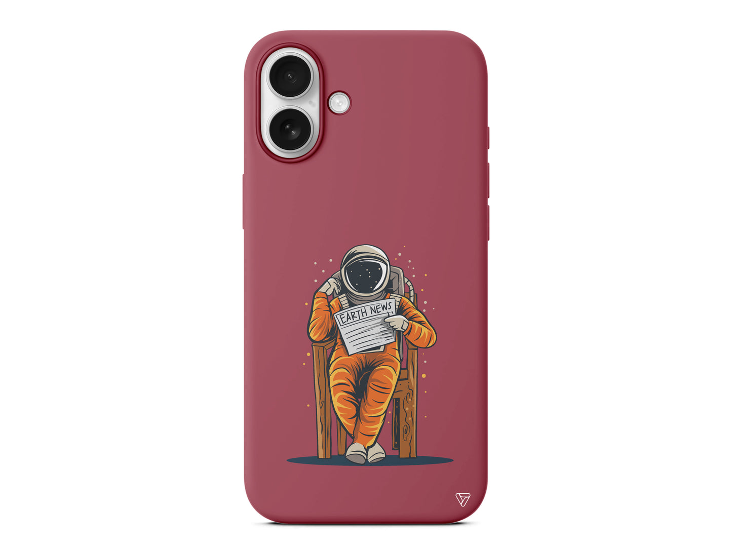 Earth News Lansman Model İçi Kadife Silikon Telefon Kılıfı