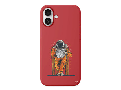 Earth News Lansman Model İçi Kadife Silikon Telefon Kılıfı – Plus Serisine Özel