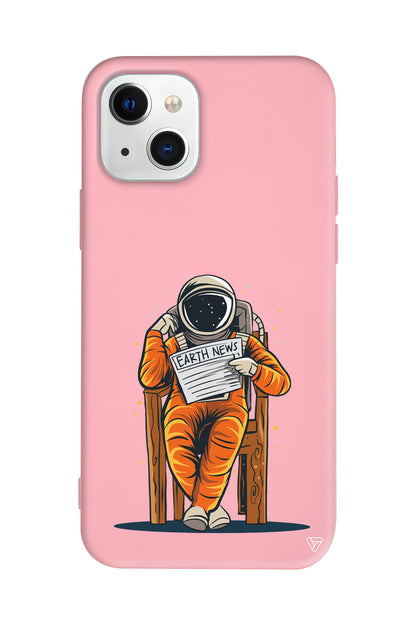 Earth News Lansman Model İçi Kadife Silikon Telefon Kılıfı – Plus Serisine Özel