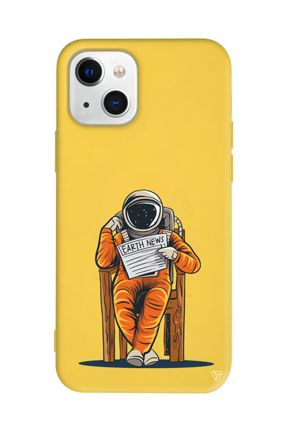 Earth News Lansman Model İçi Kadife Silikon Telefon Kılıfı – Plus Serisine Özel