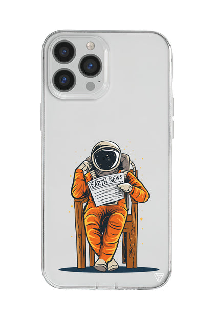 Earth News Lansman Model İçi Kadife Silikon Telefon Kılıfı