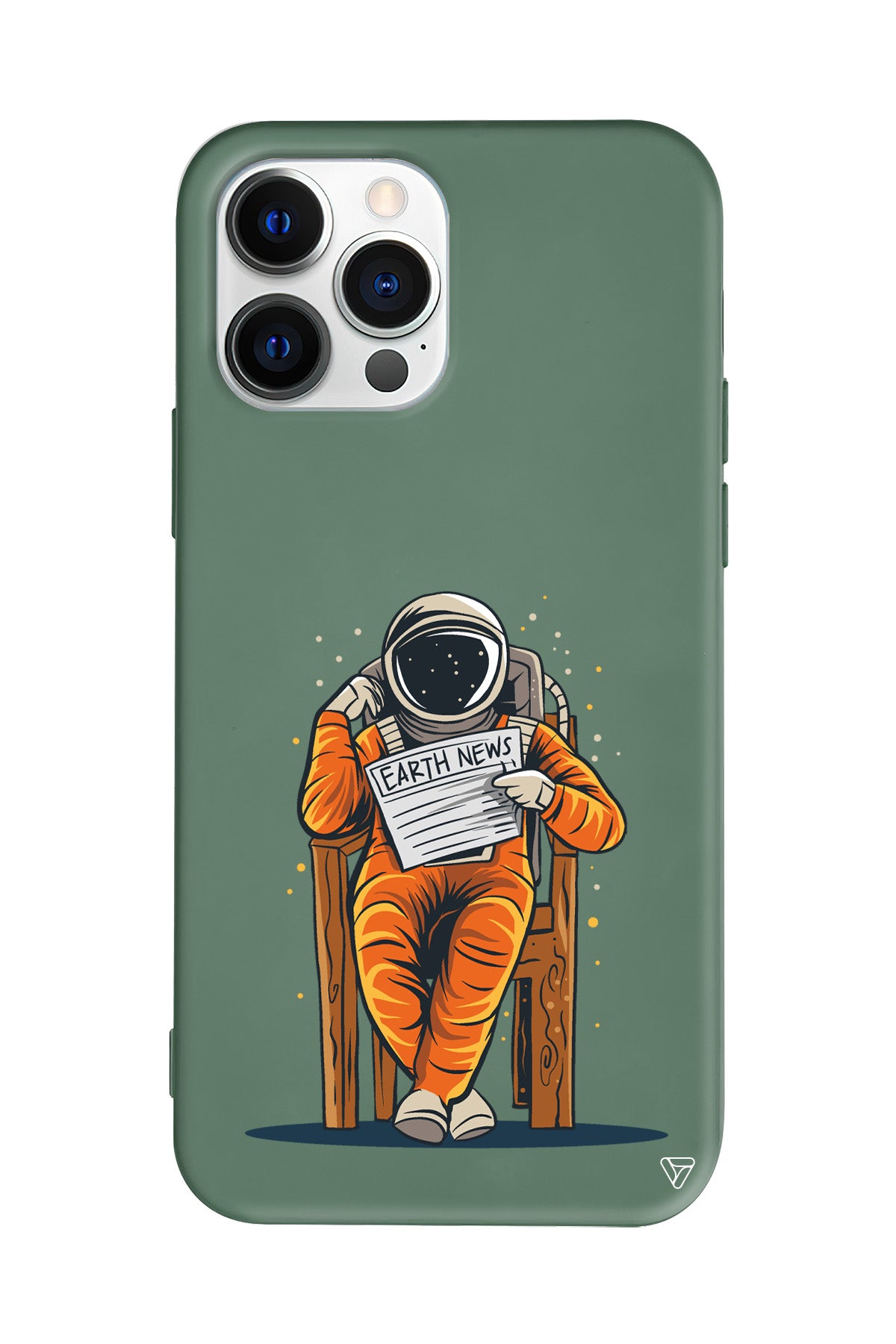 Earth News Lansman Model İçi Kadife Silikon Telefon Kılıfı