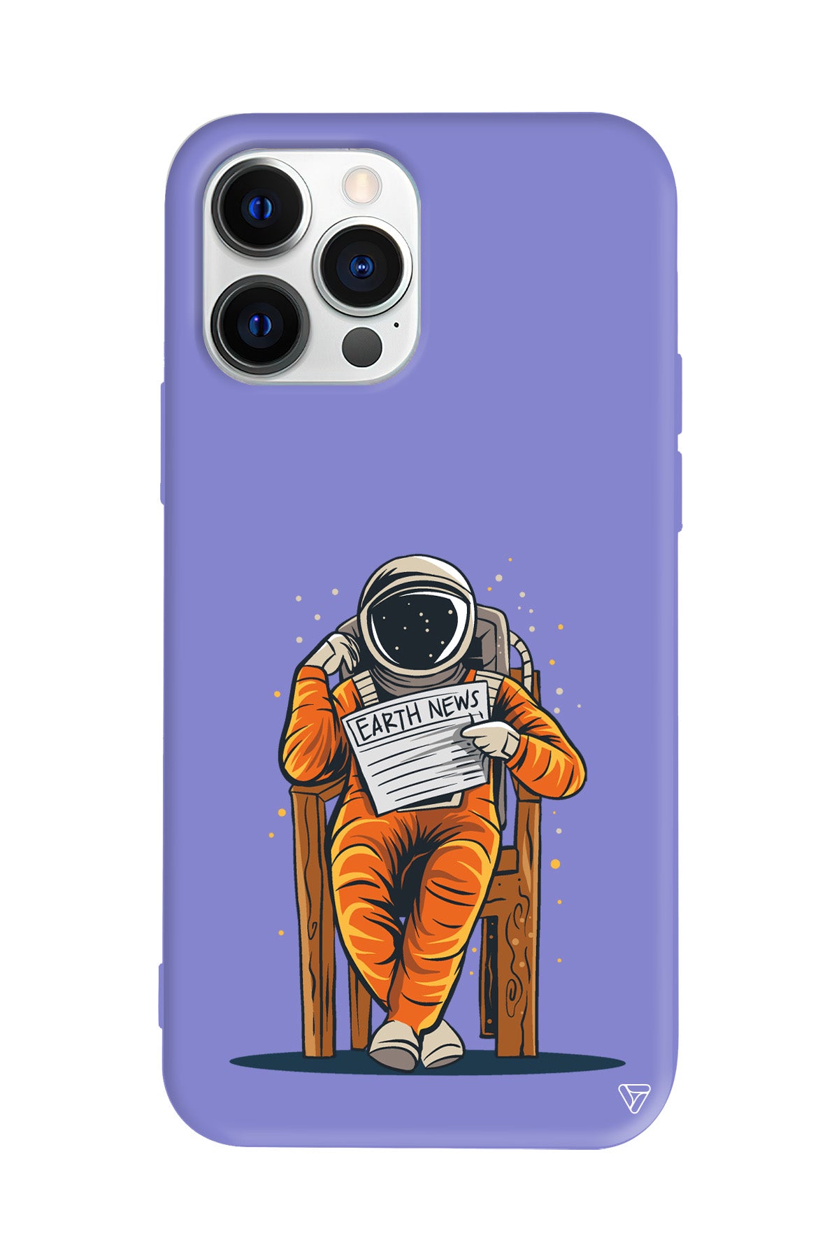 Earth News Lansman Model İçi Kadife Silikon Telefon Kılıfı