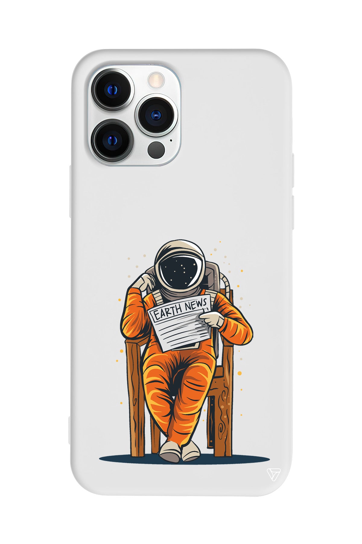 Earth News Lansman Model İçi Kadife Silikon Telefon Kılıfı