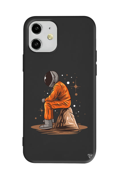 Alone Lansman Model İçi Kadife Silikon Telefon Kılıfı