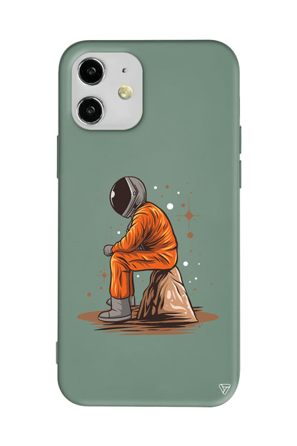 Alone Lansman Model İçi Kadife Silikon Telefon Kılıfı