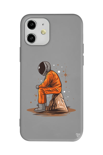 Alone Lansman Model İçi Kadife Silikon Telefon Kılıfı