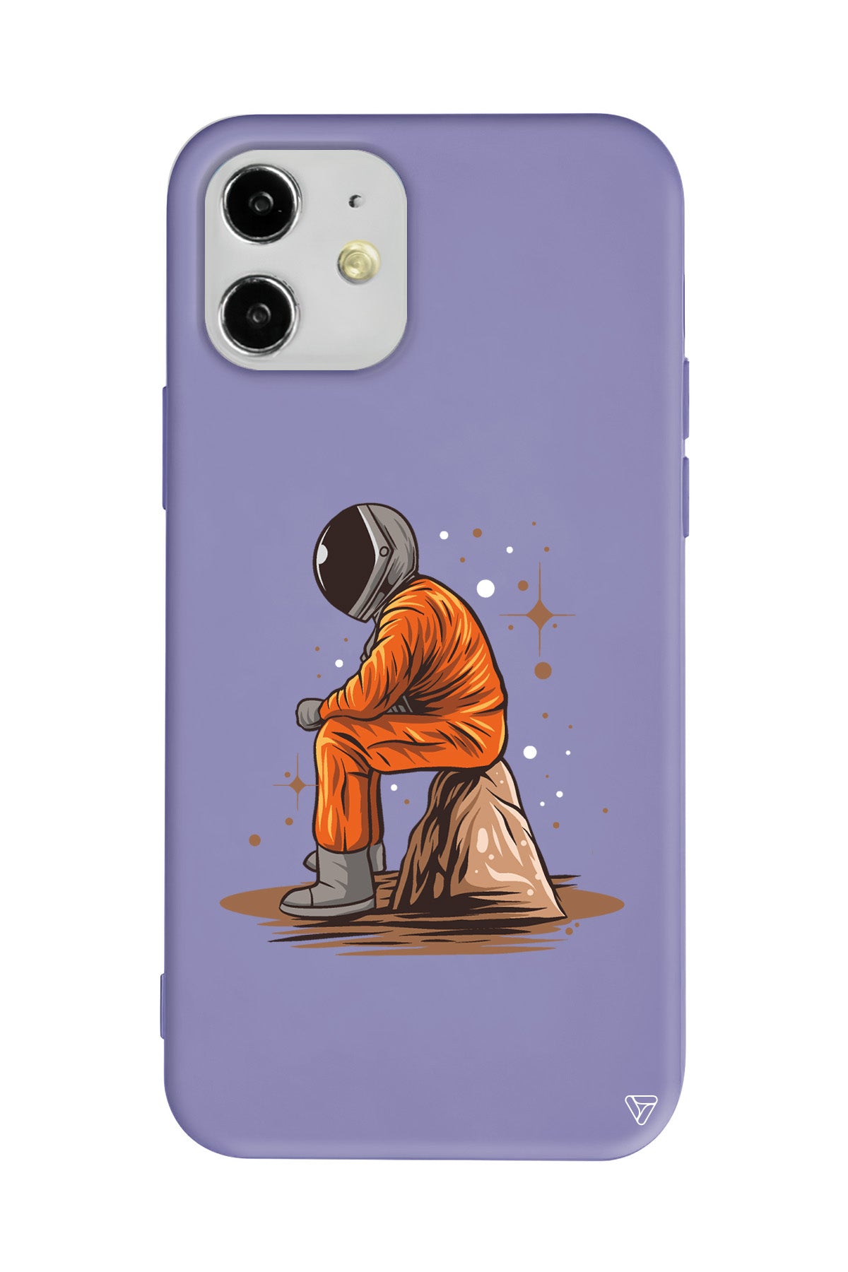 Alone Lansman Model İçi Kadife Silikon Telefon Kılıfı