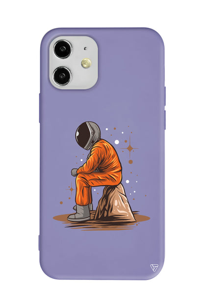 Alone Lansman Model İçi Kadife Silikon Telefon Kılıfı