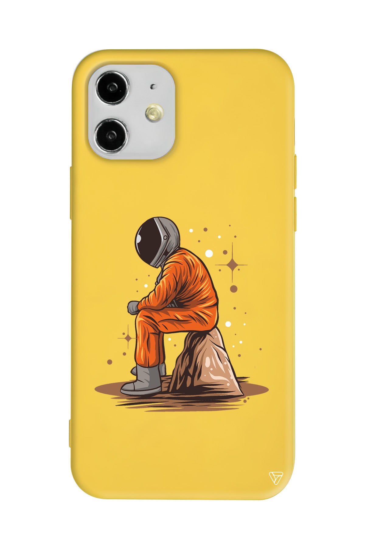 Alone Lansman Model İçi Kadife Silikon Telefon Kılıfı