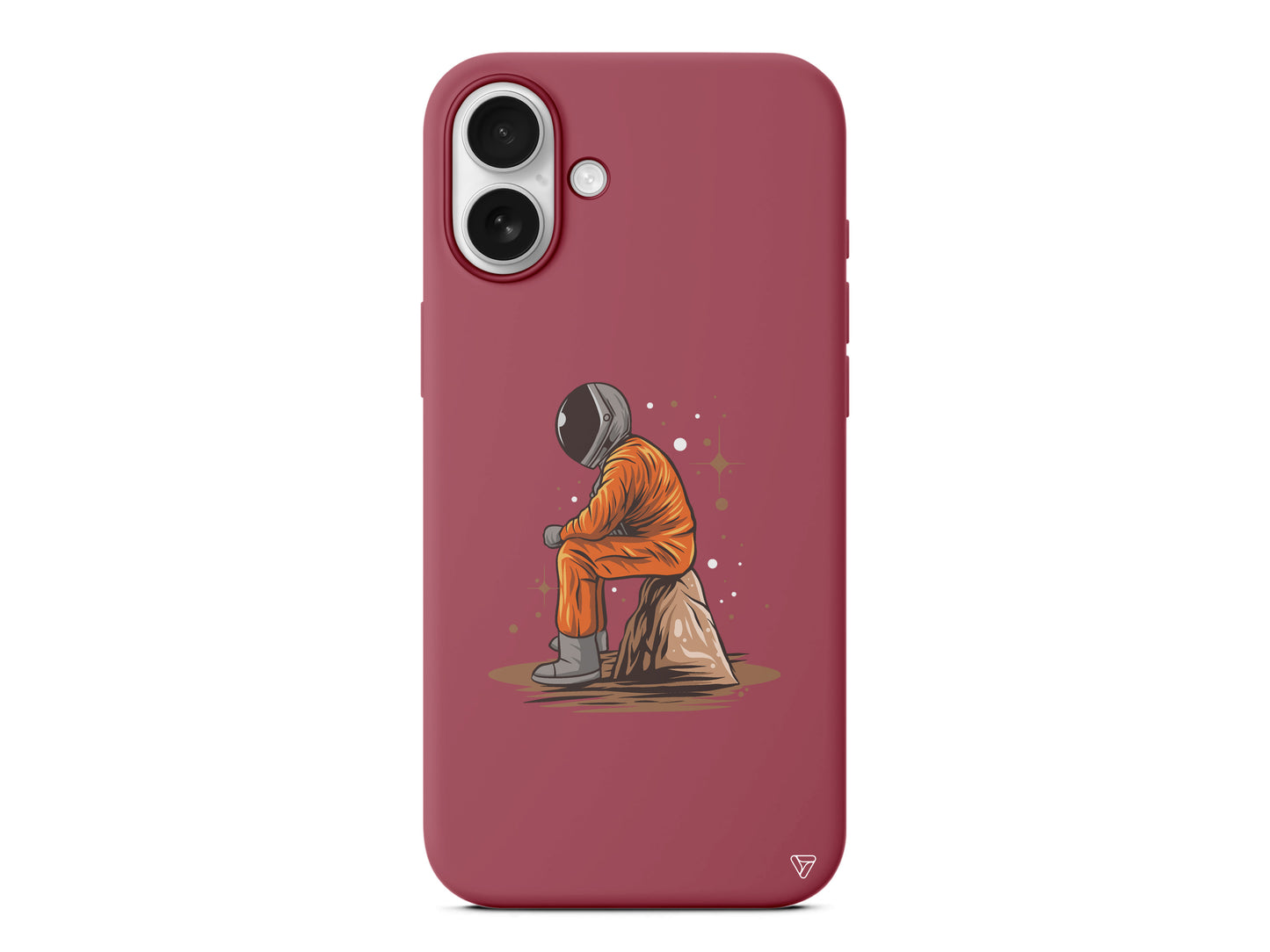 Alone Lansman Model İçi Kadife Silikon Telefon Kılıfı