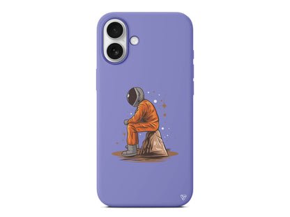 Alone Lansman Model İçi Kadife Silikon Telefon Kılıfı