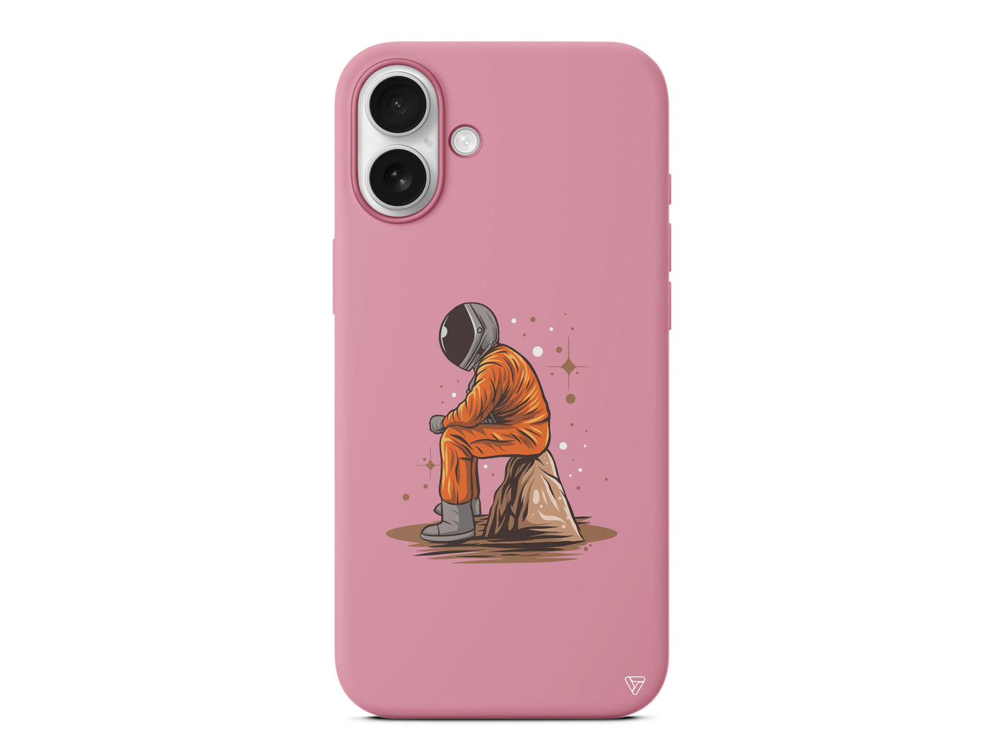 Alone Lansman Model İçi Kadife Silikon Telefon Kılıfı