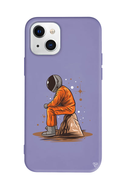 Alone Lansman Model İçi Kadife Silikon Telefon Kılıfı