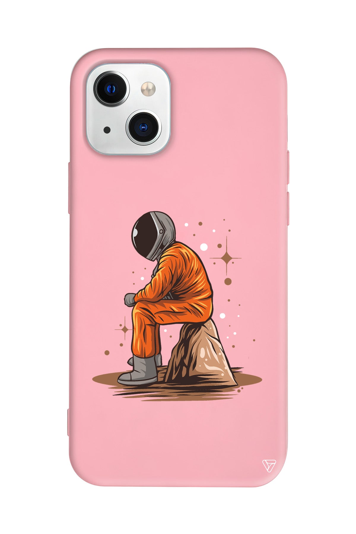 Alone Lansman Model İçi Kadife Silikon Telefon Kılıfı – Plus Serisine Özel