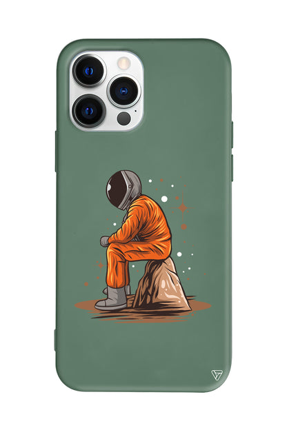 Alone Lansman Model İçi Kadife Silikon Telefon Kılıfı