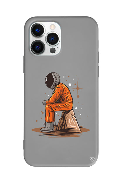 Alone Lansman Model İçi Kadife Silikon Telefon Kılıfı