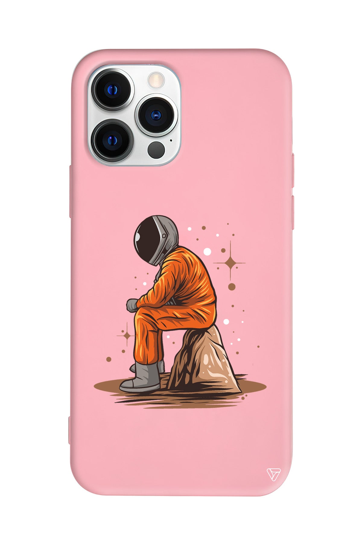 Alone Lansman Model İçi Kadife Silikon Telefon Kılıfı