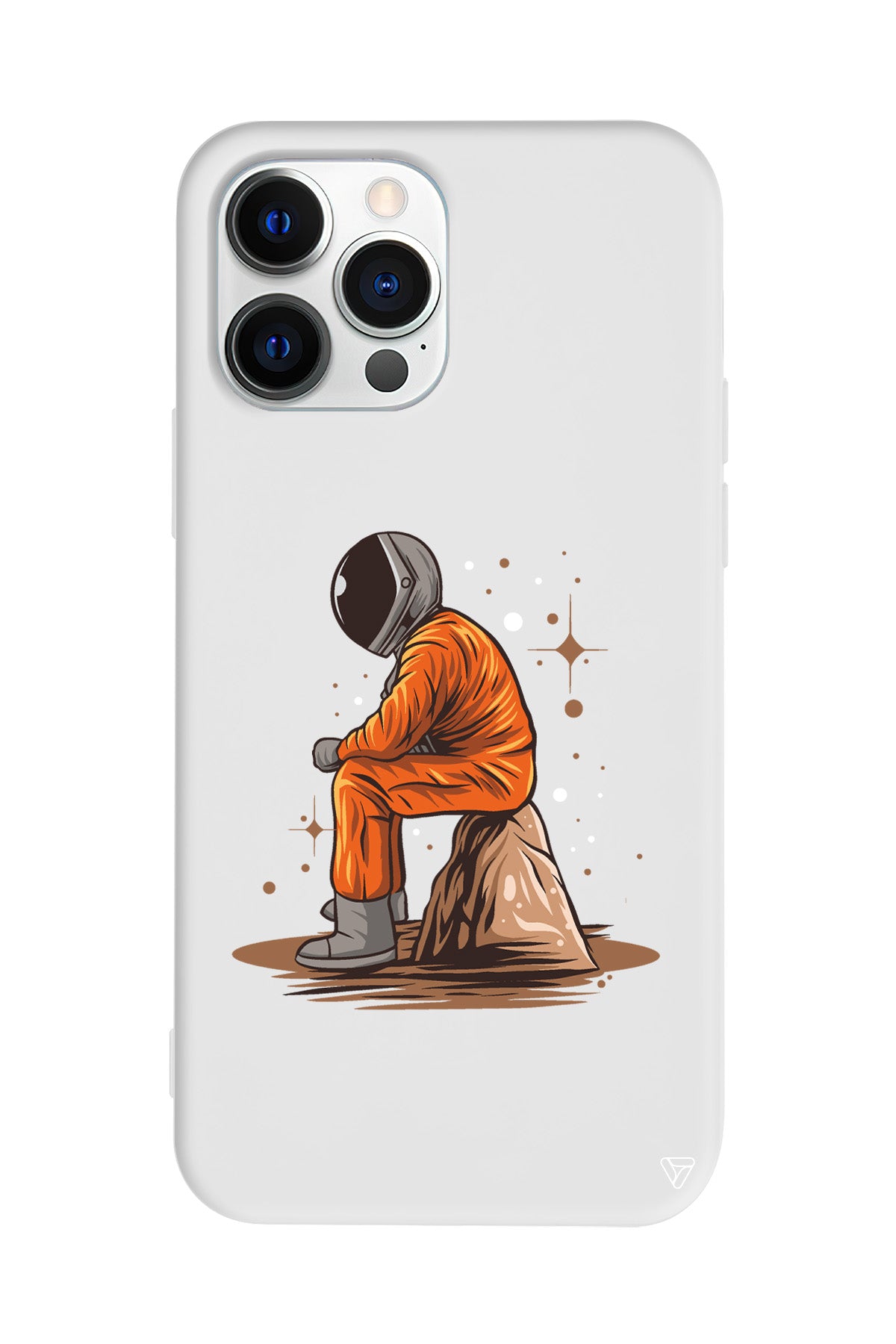 Alone Lansman Model İçi Kadife Silikon Telefon Kılıfı