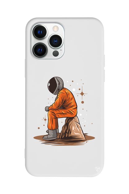 Alone Lansman Model İçi Kadife Silikon Telefon Kılıfı