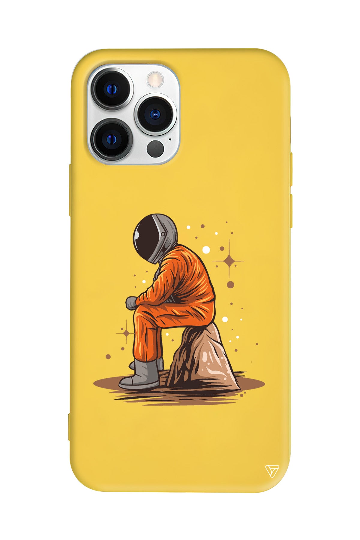 Alone Lansman Model İçi Kadife Silikon Telefon Kılıfı