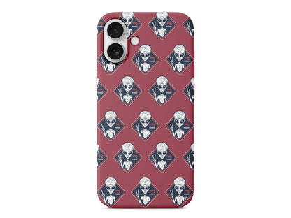 Aliens Lansman Model İçi Kadife Silikon Telefon Kılıfı