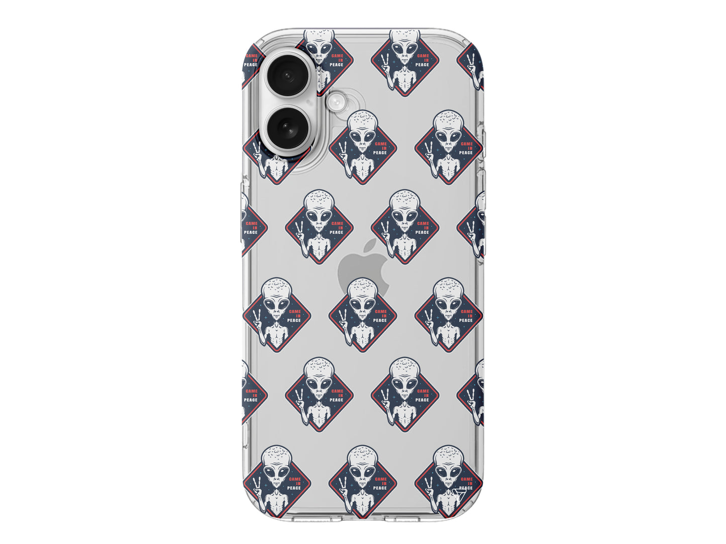 Aliens Lansman Model İçi Kadife Silikon Telefon Kılıfı