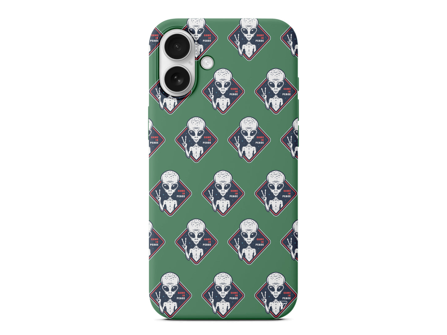 Aliens Lansman Model İçi Kadife Silikon Telefon Kılıfı