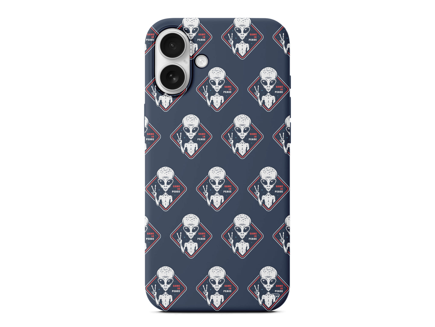 Aliens Lansman Model İçi Kadife Silikon Telefon Kılıfı