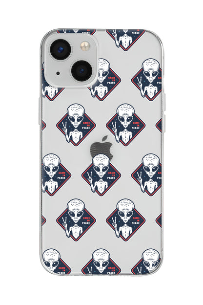 Aliens Lansman Model İçi Kadife Silikon Telefon Kılıfı