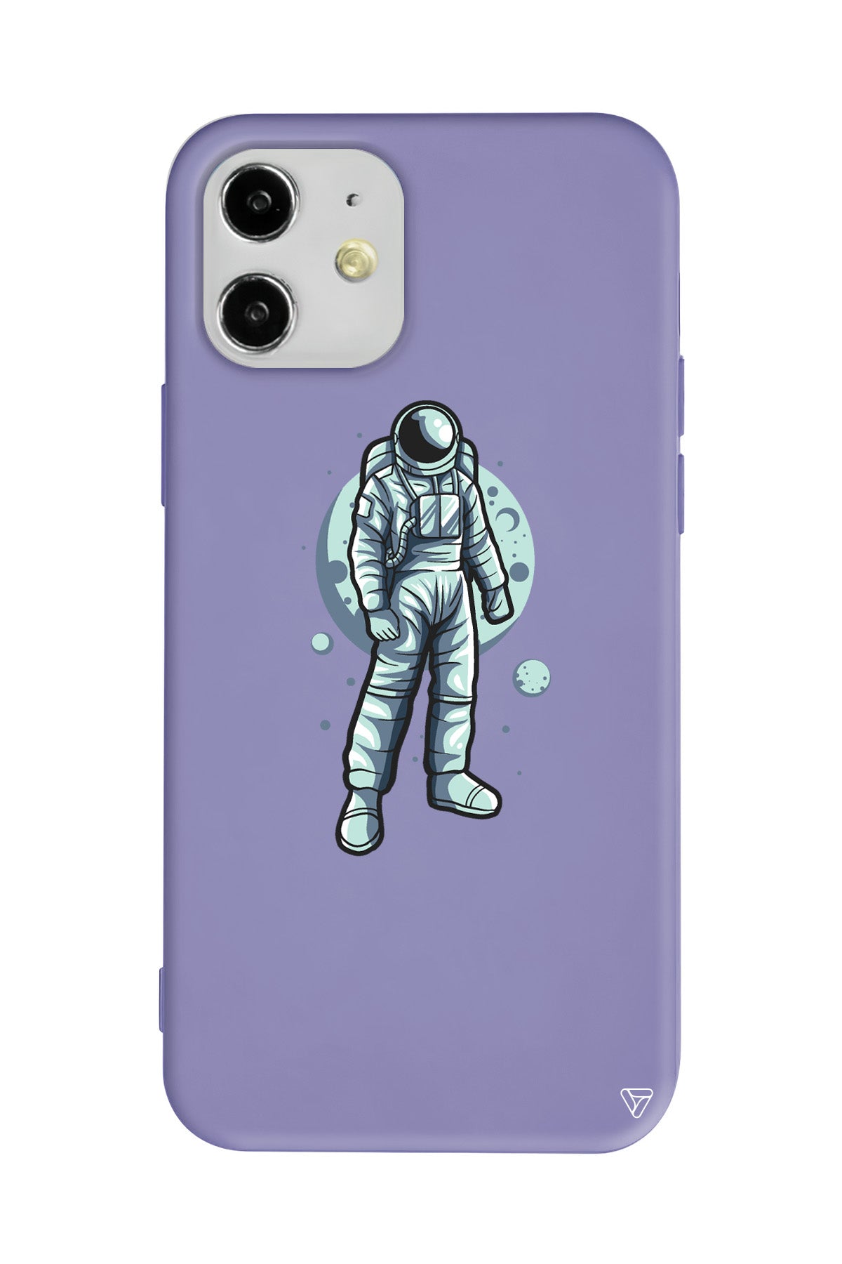 Astronot Lansman Model İçi Kadife Silikon Telefon Kılıfı