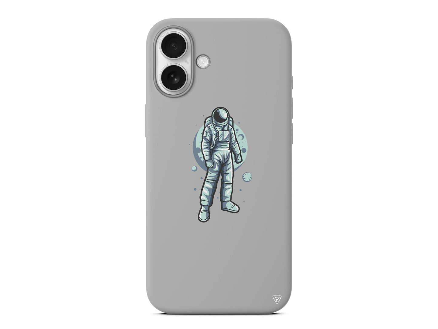 Astronot Lansman Model İçi Kadife Silikon Telefon Kılıfı – Plus Serisine Özel