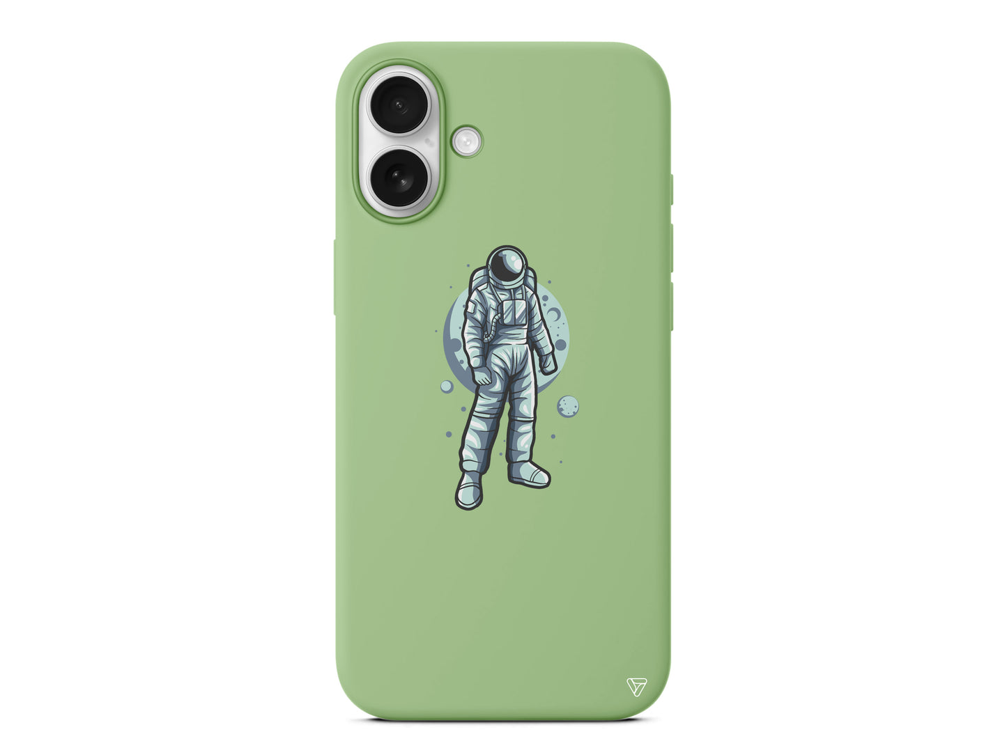 Astronot Lansman Model İçi Kadife Silikon Telefon Kılıfı