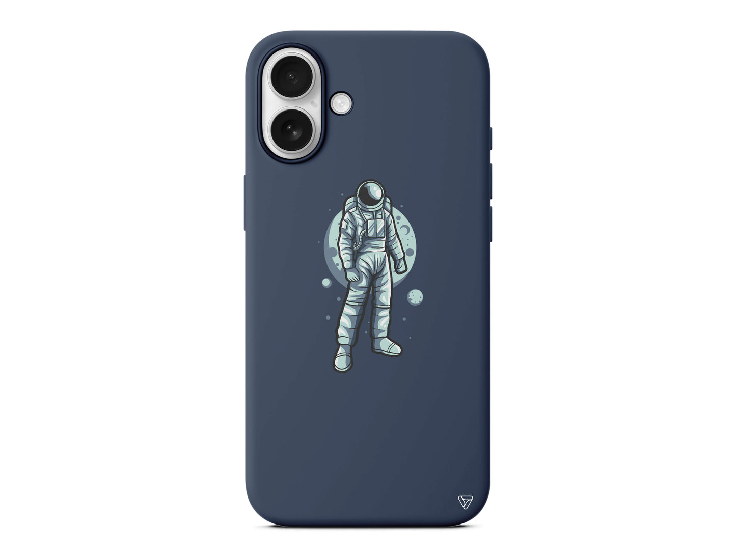 Astronot Lansman Model İçi Kadife Silikon Telefon Kılıfı – Plus Serisine Özel