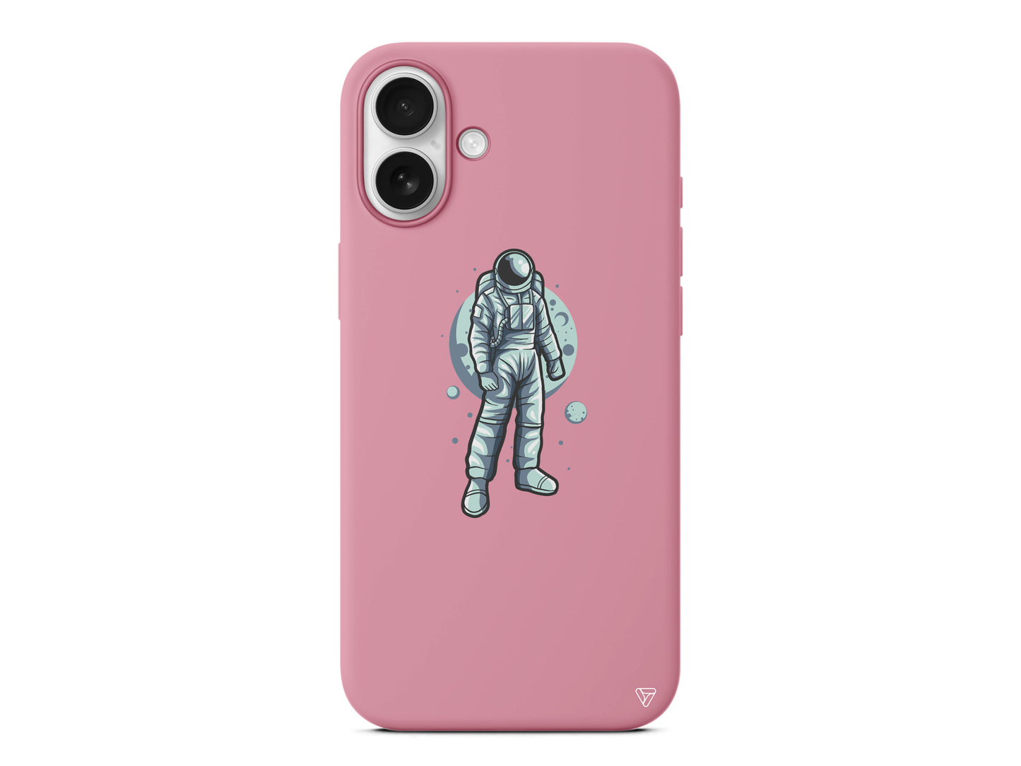 Astronot Lansman Model İçi Kadife Silikon Telefon Kılıfı – Plus Serisine Özel