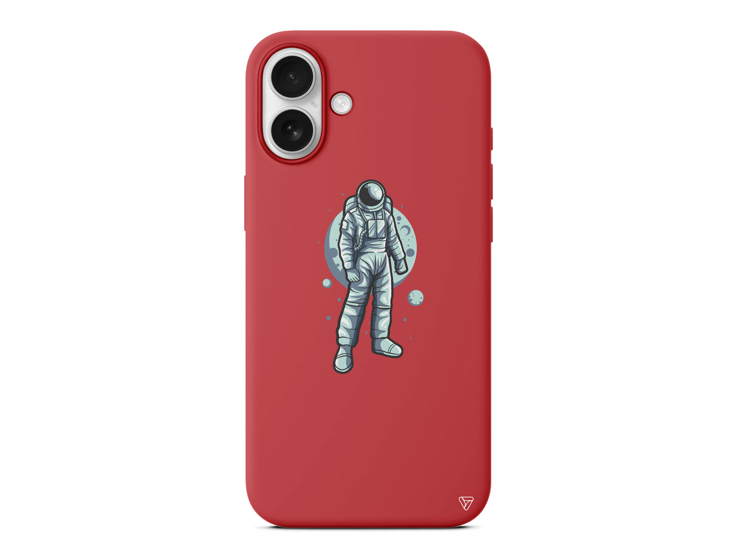 Astronot Lansman Model İçi Kadife Silikon Telefon Kılıfı – Plus Serisine Özel