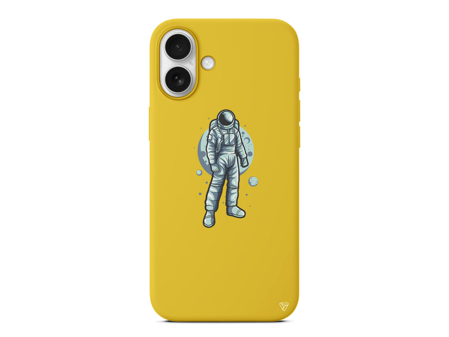 Astronot Lansman Model İçi Kadife Silikon Telefon Kılıfı