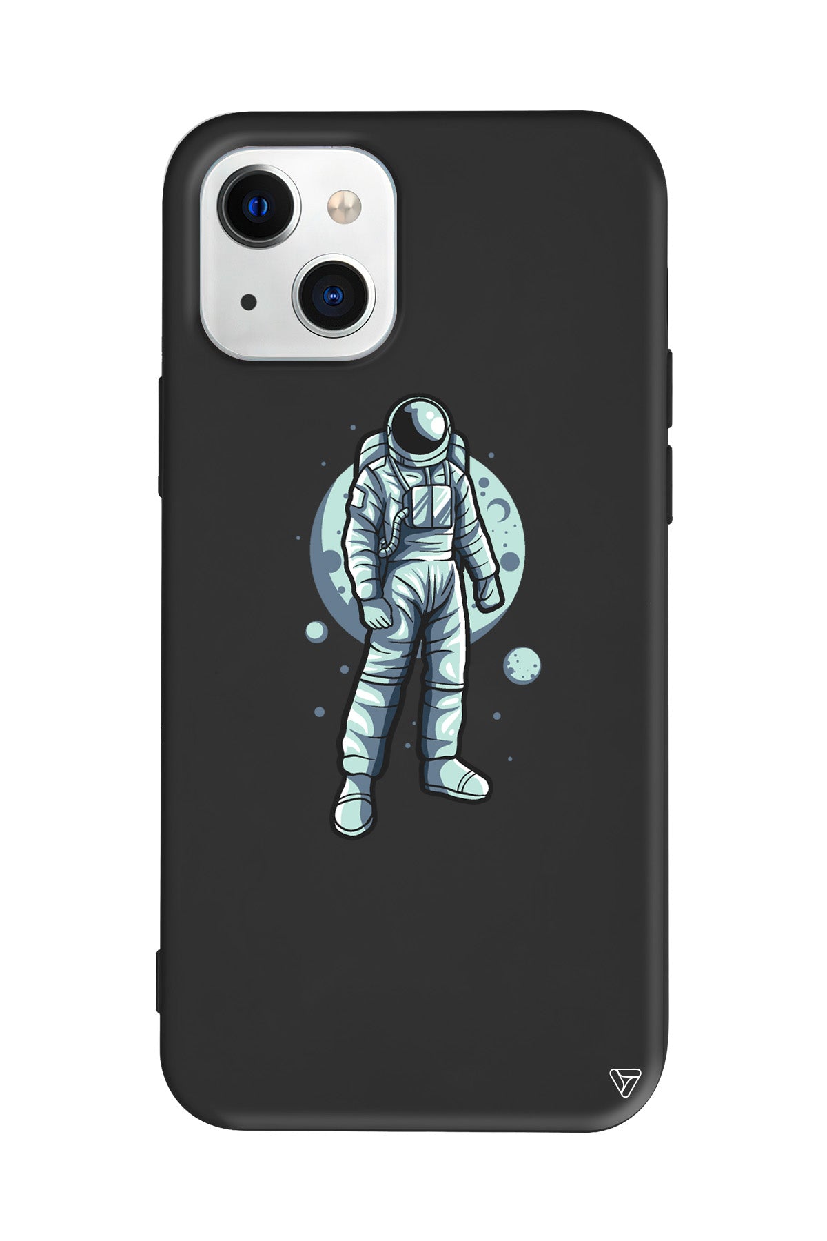 Astronot Lansman Model İçi Kadife Silikon Telefon Kılıfı – Plus Serisine Özel