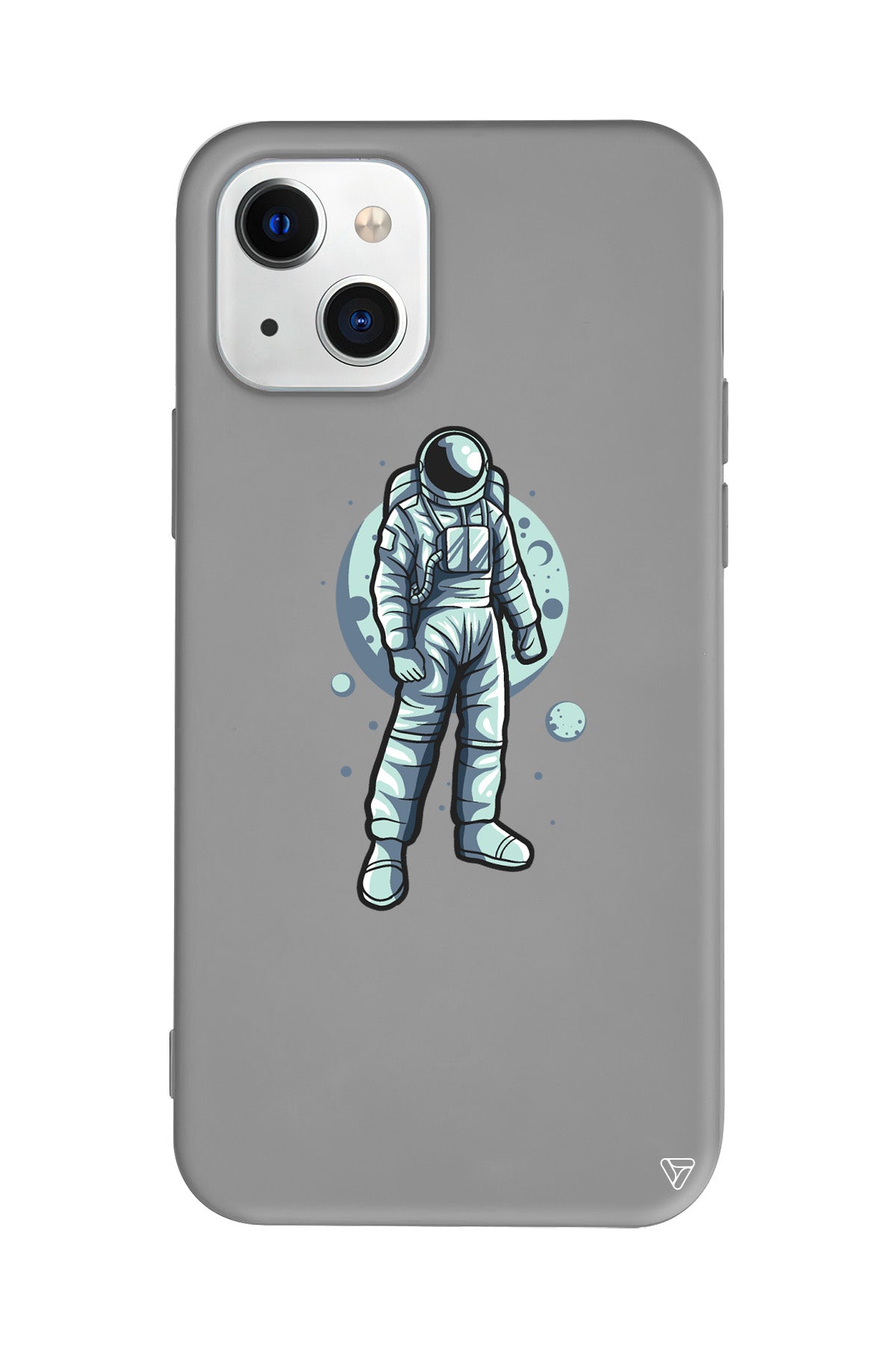 Astronot Lansman Model İçi Kadife Silikon Telefon Kılıfı – Plus Serisine Özel