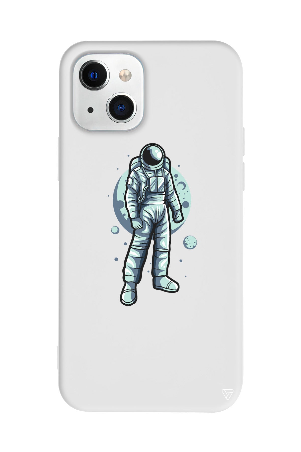 Astronot Lansman Model İçi Kadife Silikon Telefon Kılıfı – Plus Serisine Özel