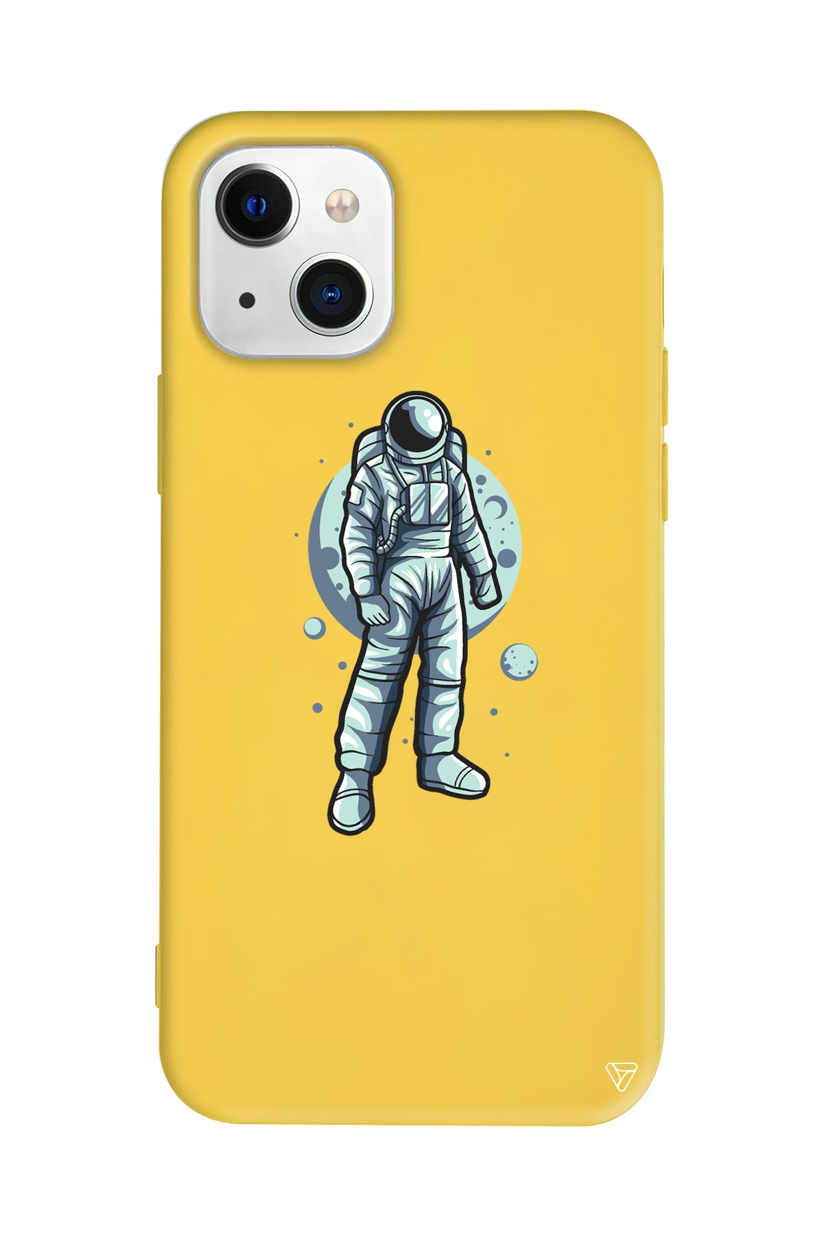 Astronot Lansman Model İçi Kadife Silikon Telefon Kılıfı – Plus Serisine Özel