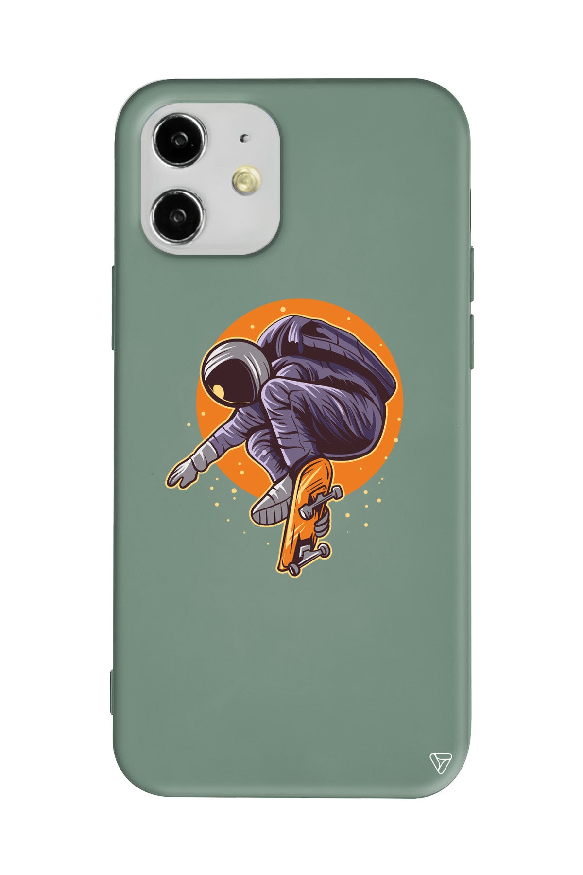 Astronot 2 Lansman Model İçi Kadife Silikon Telefon Kılıfı