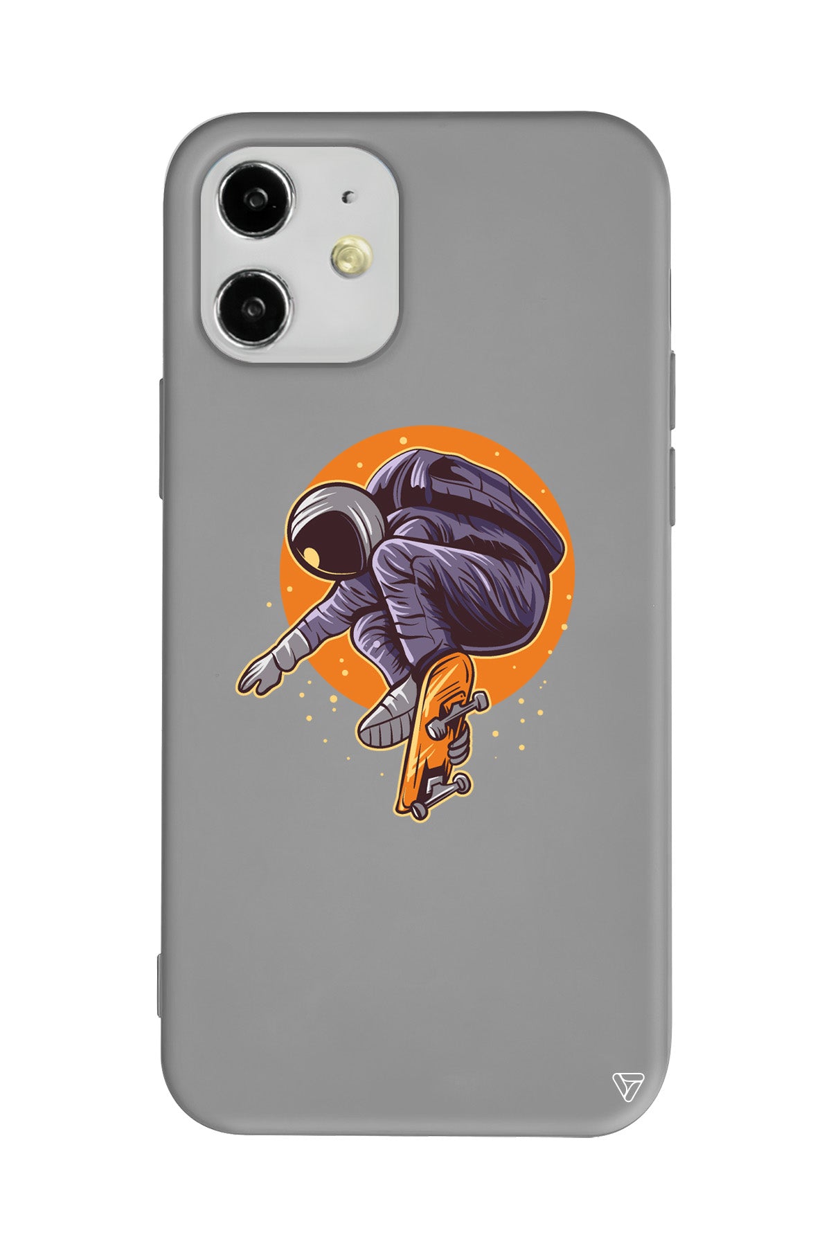 Astronot 2 Lansman Model İçi Kadife Silikon Telefon Kılıfı