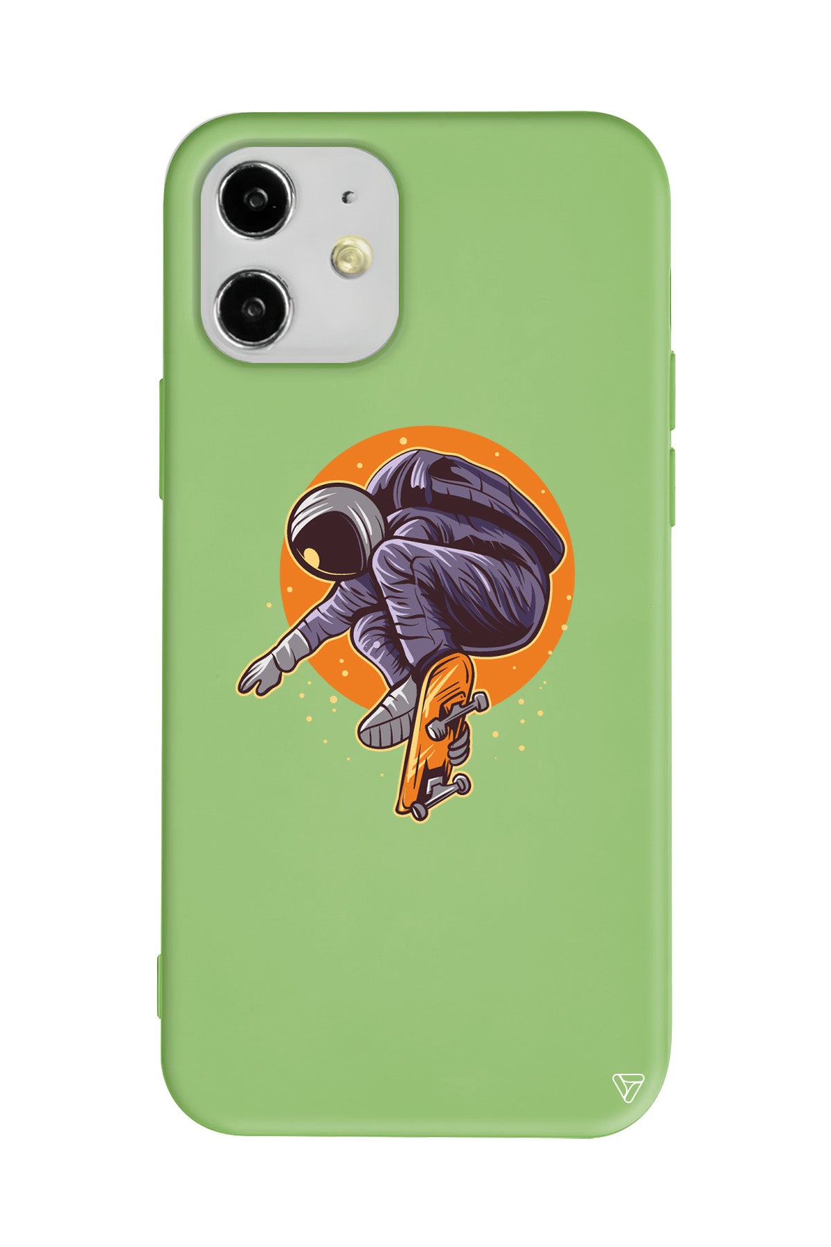 Astronot 2 Lansman Model İçi Kadife Silikon Telefon Kılıfı