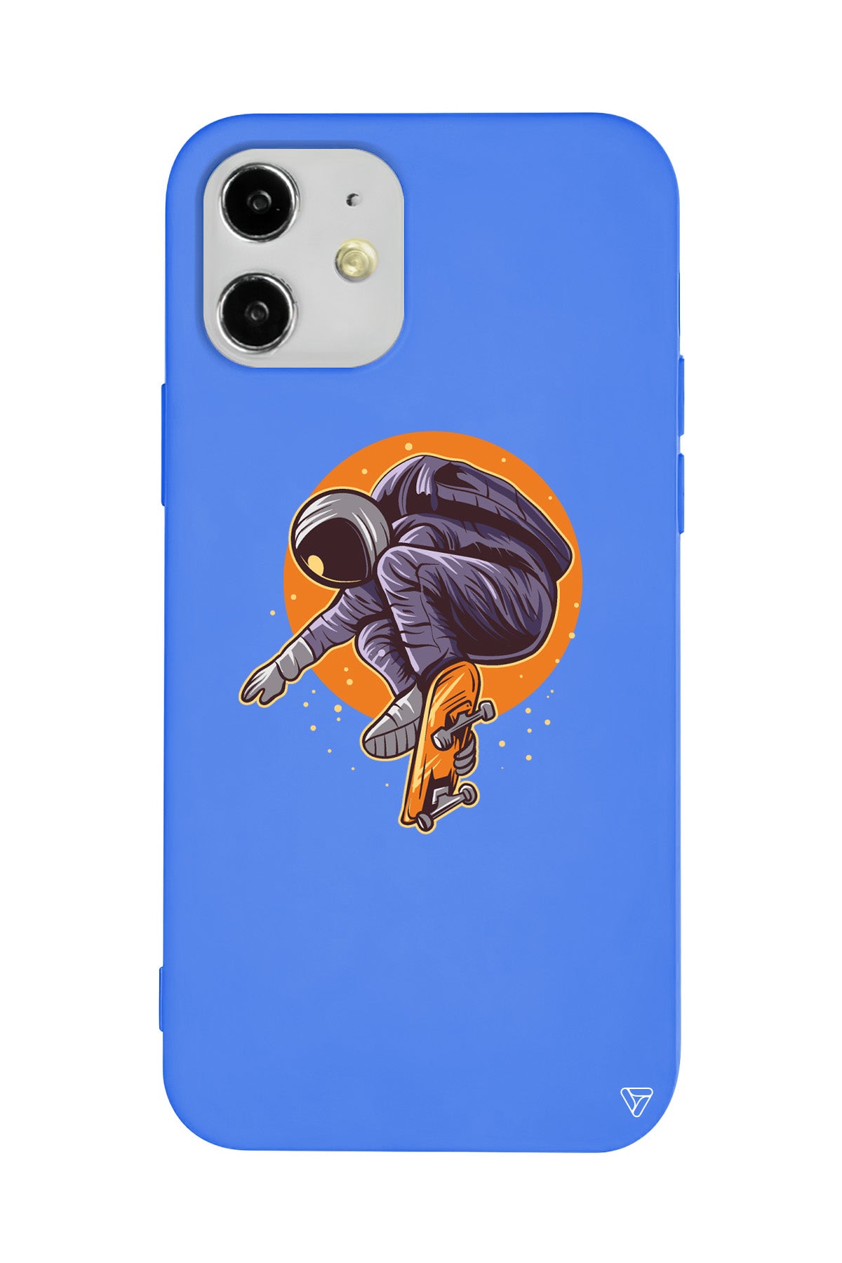 Astronot 2 Lansman Model İçi Kadife Silikon Telefon Kılıfı