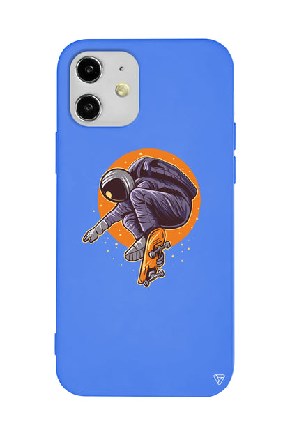 Astronot 2 Lansman Model İçi Kadife Silikon Telefon Kılıfı